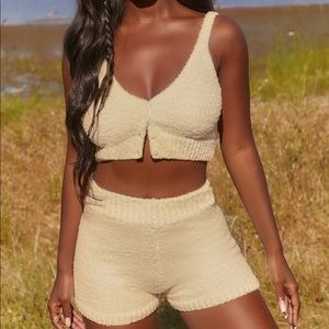 oh polly cozy yellow lounge set